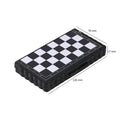 Mini Magnetic Chess Set for Kids - Portable Folding Plastic Chessboard Outdoor Friendly Travel Board Game